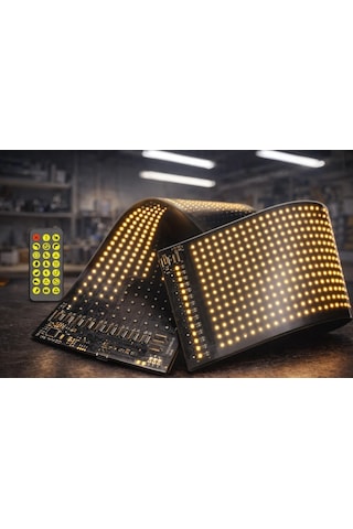 Cata Ct 4569 Esnek Yapışkanlı Matrix Led Panel 20x78 Rgb