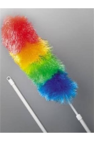 Turuncukoli Mikrofiber Anti-Statik Bükülebilen Toz Alma Püskülü