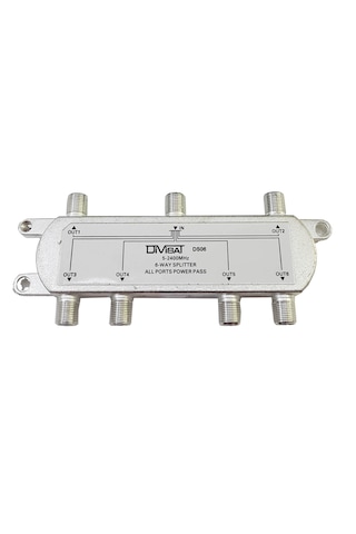 Divisat 1/6 Splitter 5-2400 1 Giriş 6 Çıkış Bölücü