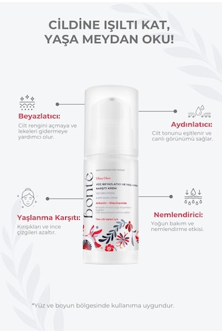 Bonte Ultra Glow Yüz Beyazlatıcı ve Krem 50 ML