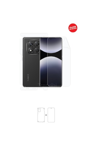 Xiaomi Redmi Note 14 Pro 5g Ekran, Arka Ve Yan Koruyucu Fullbody Kaplama Tpu Film