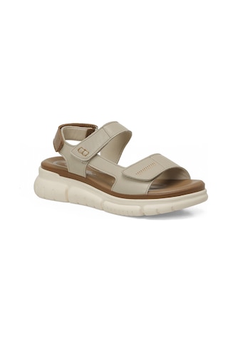 Polaris 105798.z Bej Kadın Comfort Sandalet 105798.z6fx 000000000102250532