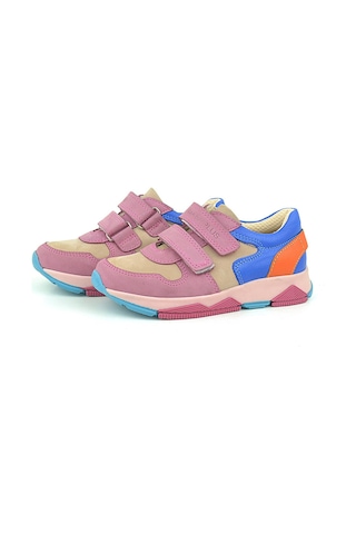 Rakerplus Hakiki Deri Pembe Çocuk Sneakers Spor Ayakkabı - 26 Pembe