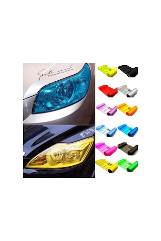 Dayanıklı Kaliteli Far Stop Filmi Folyosu Kaplama Şeffaf 1 M