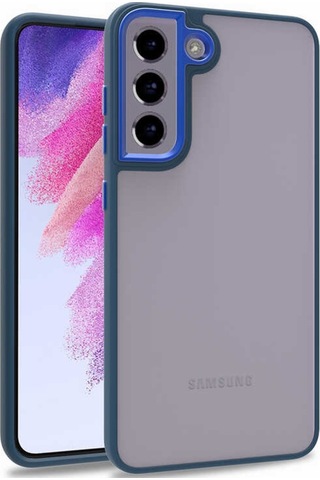 Galaxy S21 Fe Kılıf Zore Flora Buton,Kenar Çevresi Renkli Kılıf