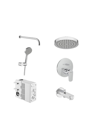 Artema Flow Round Ankastre Banyo Seti A49321 Krom