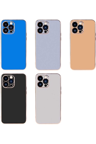 Apple Uyumlu iPhone 13 Pro Max Kılıf Zore Viyana Kapak Gümüş