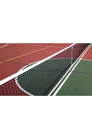 Via Sabit Ankrajlı Tenis Direği Ve Diomond Tenis Filesi