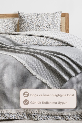 Elart Julia Pike Çift Kişilik Gri