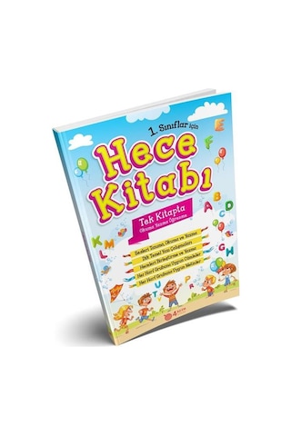 1.Sınıflar için Hece Kitabı – 4 Adım Yayınları