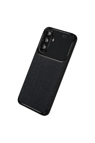 Samsung Galaxy Uyumlu A27 5g Kılıf Karbon Silikon Case Siyah