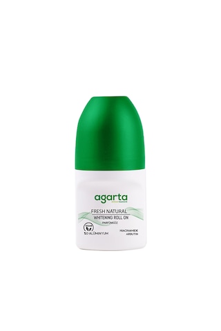 Agarta Fresh Natural Ter Kokusu Önleyici 24 Saat Etkili Beyazlatıcı Unisex Roll-On 50 ML