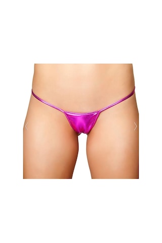 Motto10butik Bacio Fantazi Pembe Lame Stirng - Tanga Bc1287