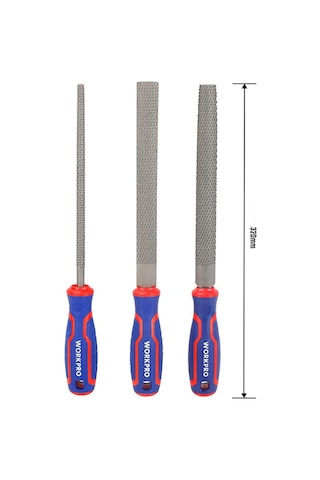 Workpro Wp201703 3 Parça 200mm Profesyonel Ahşap Törpü Seti