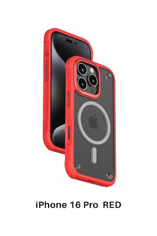 Momax MUAP24MR AiR CaseForm Apple Uyumlu iPhone 16 Pro Manyetik Telefon Kılıfı