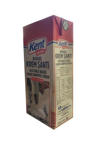 Kent Bitkisel Krem Şanti Şekerli 1 Kg