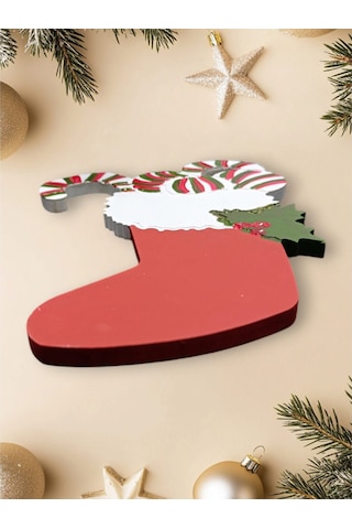 Noel Çorabı Şeklinde Sunumluk - Yılbaşı, Noel, Özel Etkinlik, Sun Diğer