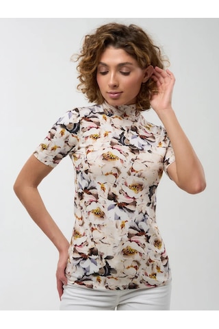 Sherbi Balıkçı Yaka Büyük Ve Küçük Bedenler Uzun Kollu 366009700 Beyaz