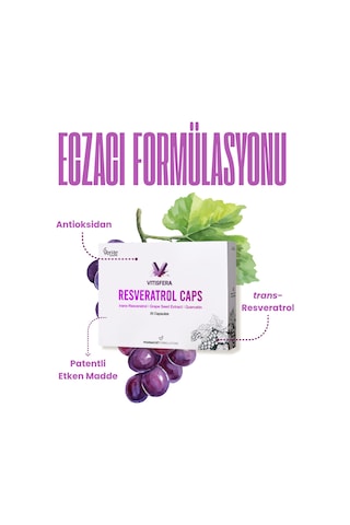 Vitisfera Resveratrol Caps 20 Kapsül