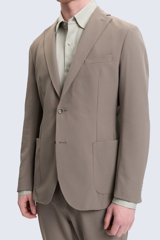 Hatemoğlu Vizon Slim Fit Mono Yaka Casual Takım Elbise