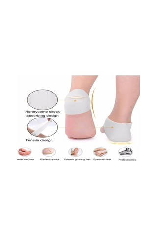 Ozclife Silikon Topuk Gömleği Dikeni Bunyon Çatlak Koruyucu