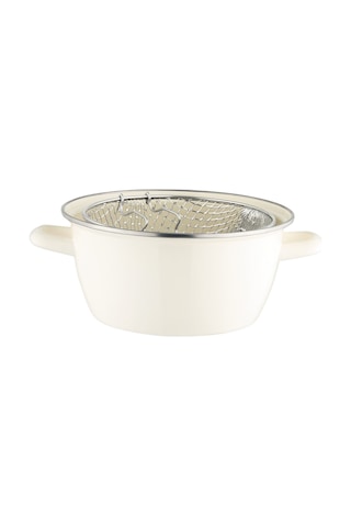 Salentino Kızartma Tenceresi - Beyaz - 22 Cm 8684427212172 Beyaz