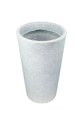 Bostann Dekoratif Saksı - Lıva 080 - 50l - Beyaz