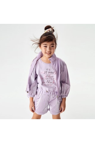 Xo Kids P-003507 Nk 52500 Kız Parıltı Şoet 4-8 Yaş Lila