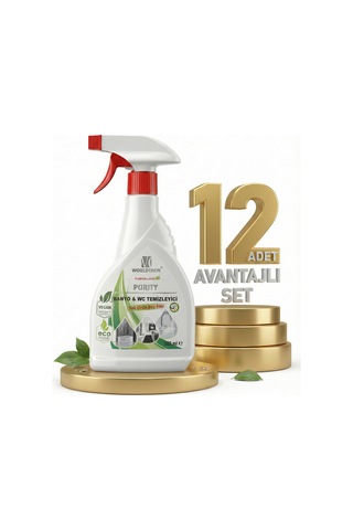 Worldchem Banyo Wc Temizleme 12x500 Ml