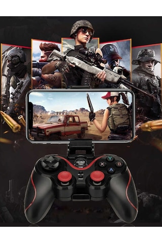 Bluetooth Oyun Konsolu Mobil Joystick Pubg Konsol Zore S6