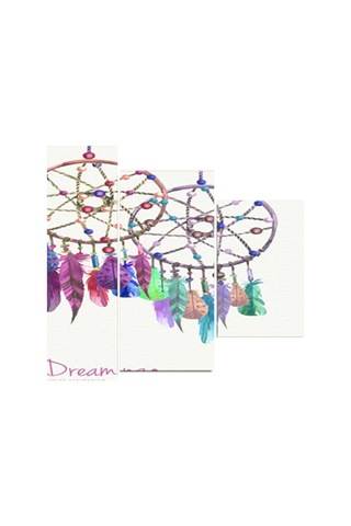 Suntek Magideal 5 Adet Modern Sanat Bohemya Tarzı Pvc Boyama 1 numara