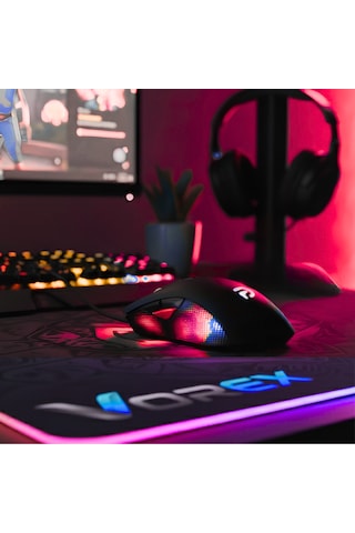 Trio - G802 Siyah Rgb Gaming Mouse Kablolu Oyuncu Faresi G802