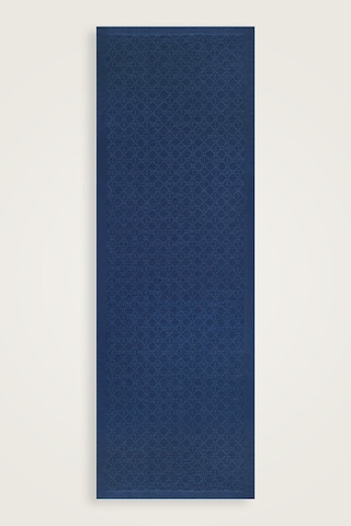 İmannooor İman I Kafes Lacivert Tencel Pamuk İpek Şal 70x200