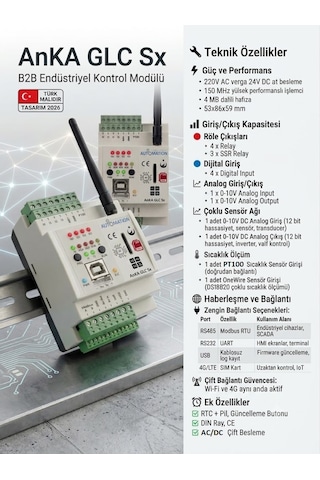 Anka Glc Sx "sim Gsm Modül"