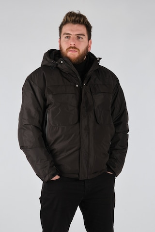 Rugu Siyah Erkek Mont P9228 001