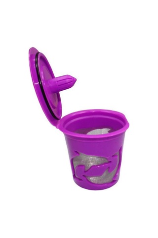 Neevoyu Tekrarlı Kullanıma Uygun Keurig Kahve Filtresi Seti - 12 Yeniden Doldurulabilir K Kupa Kapsülü Mor