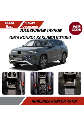 Volkswagen Tayron Orta Konsol Saklama Kutusu