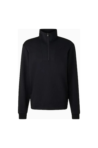 Bogner Fire&ıce Bogner Raven Troyer Lüks Günlük Stil, Erkek Sweatshirt Siyah