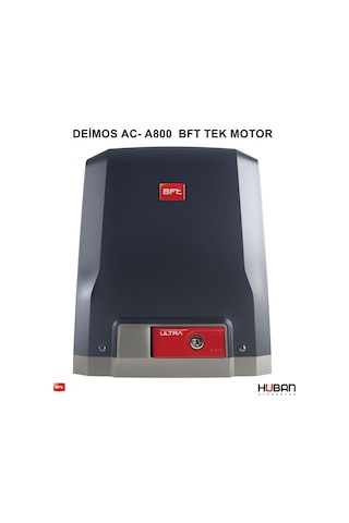 Bft Deimos Ac A800-tek Motor-yana Kayar  Bahçe Kapı Motoru