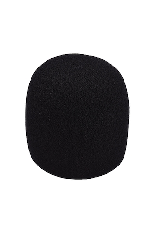 Honmex Mikrofon Koruma Seti: Sprey Rüzgar Koruması, Silikon Kayma Engeli Ve Düşme Korumalı Uç Kılıfı - Siyah