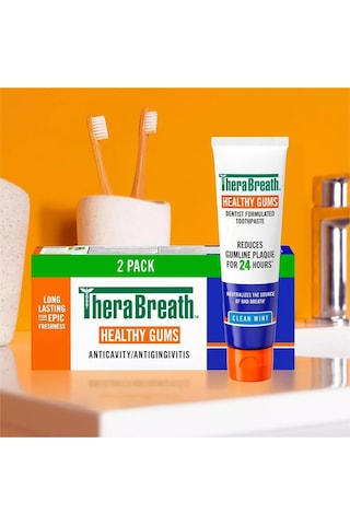 Thera Breath Healthy Gums Clean Mint Diş Macunu 2 Li Paket 2x113gr