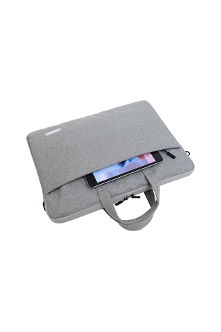 14 Inç Dizüstü Bilgisayar Omuz Çantası Gri
