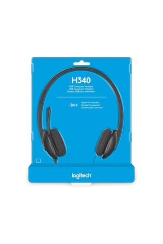 Logitech H340 981-000475 Kablolu Mikrofonlu Kulak Üstü Kulaklık