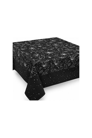 Hayal Tohumu Desenli Masa Örtüsü 150x150 Cm Leke Tutmaz Su Geçirmez Yıkanabilir Pano Desen Inox