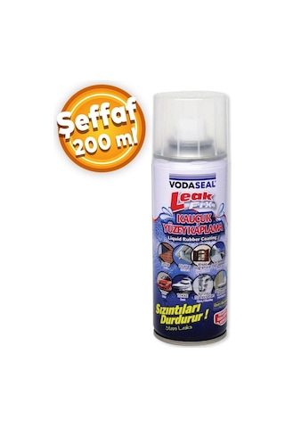 Vodaseal Kauçuk Yüzey Kaplama Şeffaf 200 ML