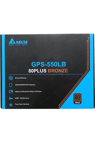 Delta GPS-550LB 550W 80+ Bronz Güç Kaynağı