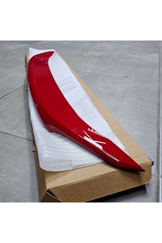 Honda Civic Fc5 2016-2021 Uyumlu Kırmızı Renk Anatomik Spoiler
