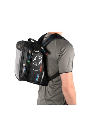 Oxfor Ol230 Strap-on Tankbag Black