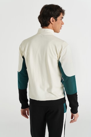 Hummel Wesler Fermuarlı Sweatshırt 922327-9815 Yeşil