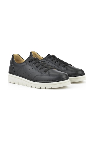 Ziya, Kadın Hakiki Deri Sneaker 1511035z6203 Siyah 1511035z6203 000 Siyah